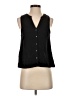 Splendid 100% Cotton Black Sleeveless Button-Down Shirt Size XS - photo 1