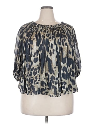 IRO Short Sleeve Blouse (view 1)