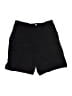 Tommy Bahama 100% Silk Solid Black Shorts Size 6 - photo 1