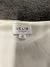 Le Lis 100% Polyester Yellow Short Sleeve Blouse Size M - photo 3