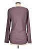 Derek Heart Maternity Purple Long Sleeve Top Size Lg Maternity - photo 2