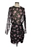 IRO Floral Black Cocktail Dress Size 19 - photo 1