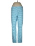 FDJ Print Blue Casual Pants Size 12 - photo 1