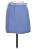 Cache Solid Blue Casual Skirt Size M - photo 2