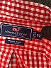 Vineyard Vines 100% Cotton Checkered-gingham Red Long Sleeve Button-Down Shirt Size 3T - photo 3