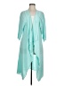 Lularoe Teal Kimono Size M - photo 1