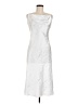 Bebe Metallic Silver Cocktail Dress Size M - photo 1