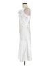 Bebe Metallic Silver Cocktail Dress Size M - photo 5