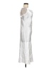 Bebe Metallic Silver Cocktail Dress Size M - photo 4