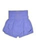 FP Movement Solid Blue Athletic Shorts Size XS - photo 2
