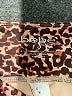 Bebe Sport Animal Print Brown Shorts Size S - photo 3