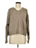 Abercrombie & Fitch Metallic Tan Pullover Sweater Size M - photo 1