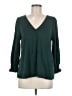 Lands' End Green Long Sleeve Blouse Size M (petite) - photo 1