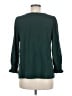 Lands' End Green Long Sleeve Blouse Size M (petite) - photo 2