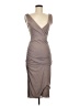 Velvet Gray Cocktail Dress Size M - photo 1