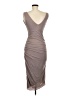 Velvet Gray Cocktail Dress Size M - photo 2