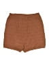 FP BEACH 100% Cotton Tweed Brown Shorts Size S - photo 2