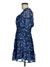 Blue Rain 100% Polyester Paisley Blue Cocktail Dress Size M - photo 5