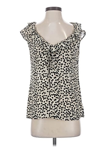 Tory Burch Sleeveless Silk Top (view 1)