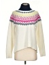 Alpine Design Chevron-herringbone Ivory Pullover Sweater Size XS - photo 1