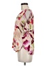 Milano Pink Short Sleeve Blouse Size M - photo 5