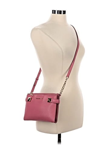 MICHAEL Michael Kors Leather Crossbody Bag (view 2)