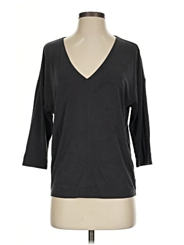 White House Black Market 3/4 Sleeve T-Shirt (view 1)