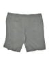 Eileen Fisher Solid Gray Shorts Size XL - photo 2