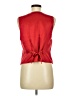 Allison Taylor 100% Silk Red Vest Size M - photo 2