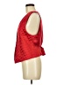 Allison Taylor 100% Silk Red Vest Size M - photo 5