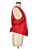 Allison Taylor 100% Silk Red Vest Size M - photo 4