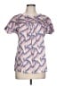 Talbots 100% Cotton Pink Short Sleeve Blouse Size 10 - photo 1