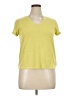 Max Studio Yellow Short Sleeve T-Shirt Size XL - photo 1