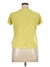 Max Studio Yellow Short Sleeve T-Shirt Size XL - photo 2