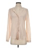 Sparkle & Fade 100% Polyester Ivory Long Sleeve Blouse Size S - photo 1