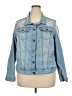 Woman Within Blue Denim Jacket Size 20W - photo 1