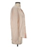Sparkle & Fade 100% Polyester Ivory Long Sleeve Blouse Size S - photo 4