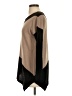 Joan Vass Color Block Brown Pullover Sweater Size S - photo 5