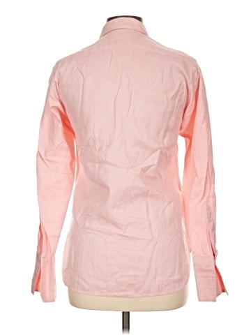 Thomas Pink Long Sleeve Button-Down Shirt (view 2)