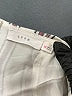 Lush 100% Rayon Stripes Ivory Shorts Size XS - photo 3
