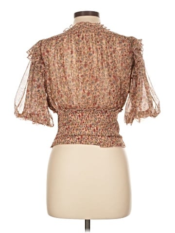 Free People Short Sleeve Blouse (view 2)