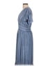 Max Studio 100% Polyester Blue Casual Dress Size L - photo 5