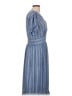 Max Studio 100% Polyester Blue Casual Dress Size L - photo 4