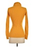 Ruff Hewn 100% Cotton Solid Yellow Turtleneck Sweater Size S - photo 2