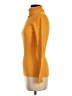 Ruff Hewn 100% Cotton Solid Yellow Turtleneck Sweater Size S - photo 5