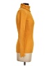 Ruff Hewn 100% Cotton Solid Yellow Turtleneck Sweater Size S - photo 4
