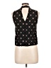 Ecote 100% Rayon Black Sleeveless Blouse Size L - photo 2