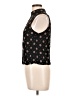 Ecote 100% Rayon Black Sleeveless Blouse Size L - photo 5