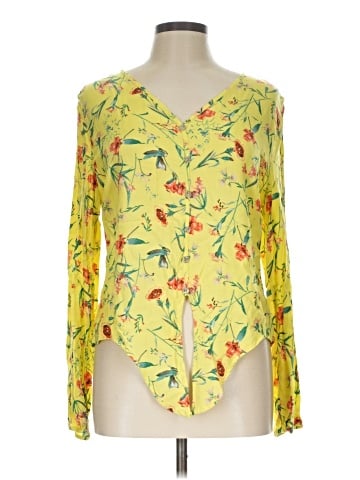 J for Justify Long Sleeve Blouse (view 1)