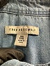 Free Assembly 100% Cotton Polka Dots Blue Long Sleeve Button-Down Shirt Size XXL - photo 7